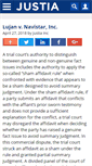 Mobile Screenshot of commerciallawopinions.justia.com