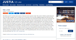 Desktop Screenshot of internationallawopinions.justia.com