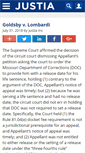 Mobile Screenshot of missourisupremecourtopinions.justia.com